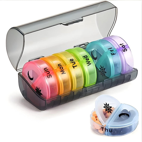 Dubkart Organizers Weekly Pill Vitamins Organiser Case