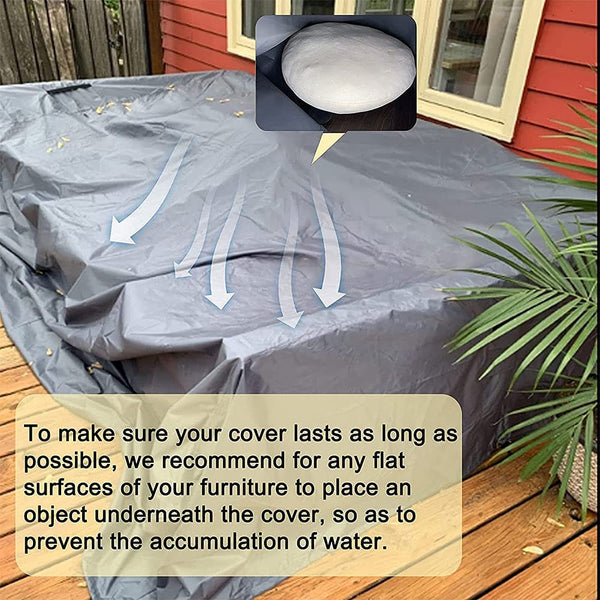 Dubkart Outdoor Patio Garden Furniture Waterproof Cover Set
