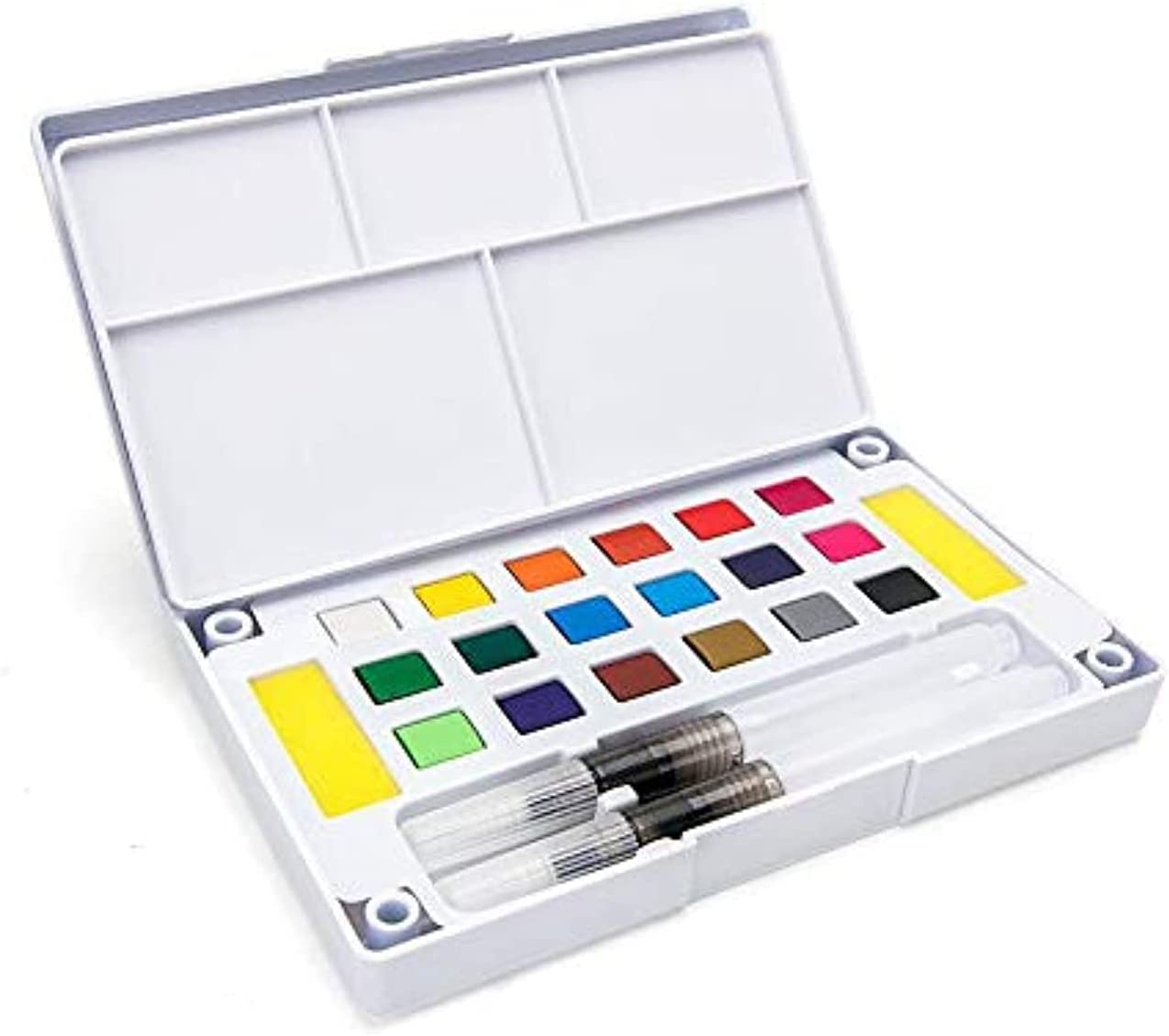 Dubkart Painting 18 PCS Solid Watercolor Drawing Paints Set With Brush