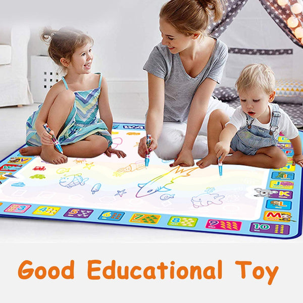 Dubkart Painting Extra Large Aqua Magic Coloring Doodle Mat