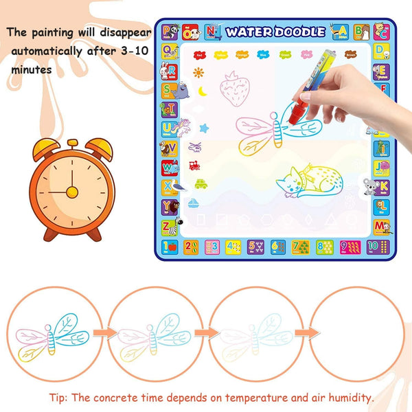 Dubkart Painting Extra Large Aqua Magic Coloring Doodle Mat