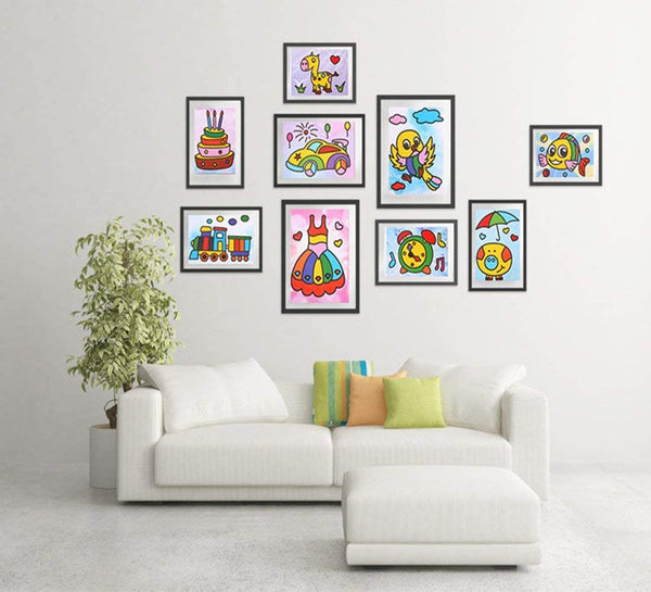 Dubkart Painting Kids Sand Painting Drawing Board Set