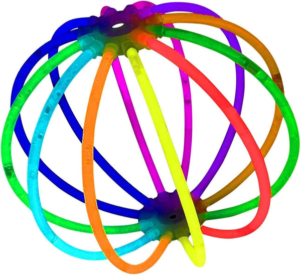 Dubkart Party supplies 100 Pieces Neon Party Glow Sticks Bracelets