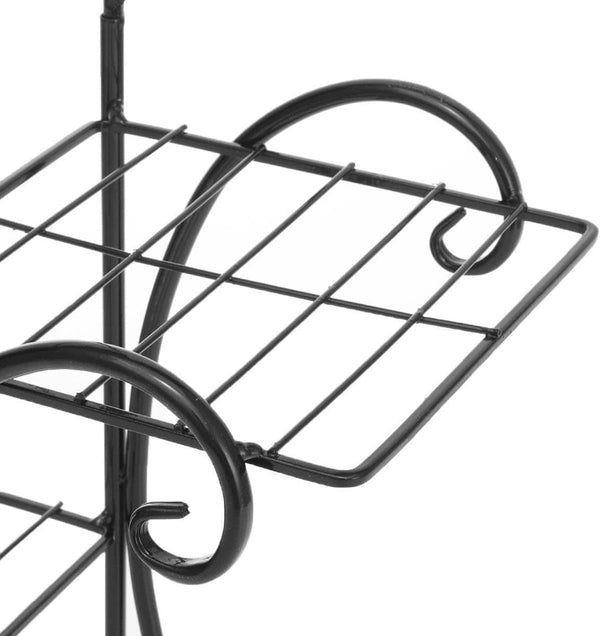 Dubkart Patio, Lawn & Garden 3 Tier Metal Plant Flower Pot Stand Rack