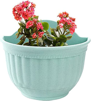 Dubkart Patio, Lawn & Garden Wall Mounted Self Watering Hanging Flower Pot Plant Holder