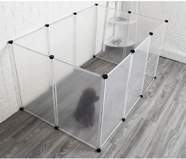 Dubkart Pet protection Adjustable Pet Playpen Fence Yard For Small Animals