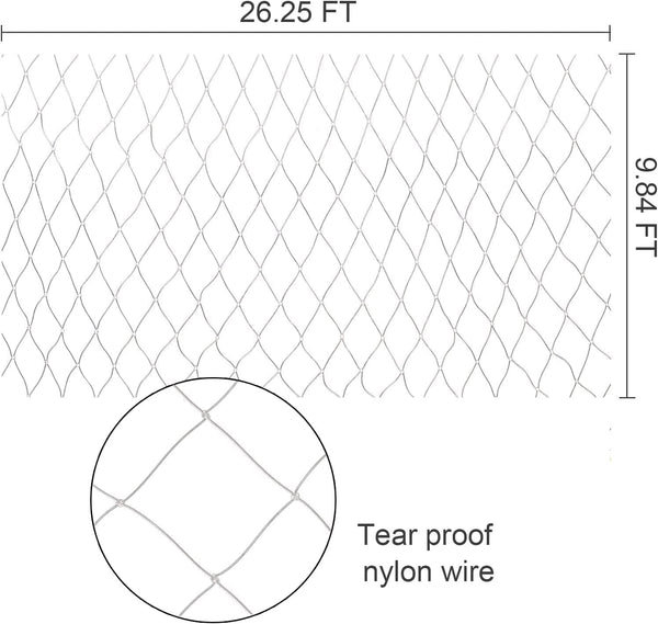 Dubkart Pet protection Cat Kitten Protection Net Balcony Garden Fence