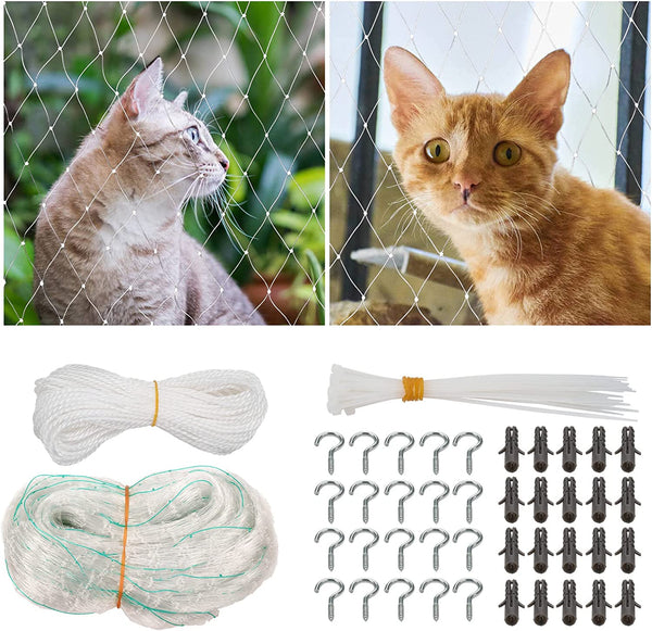 Dubkart Pet protection Cat Kitten Protection Net Balcony Garden Fence