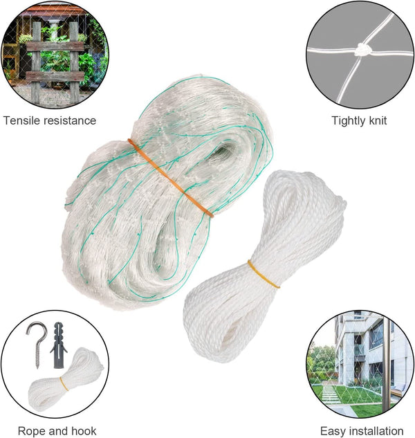 Dubkart Pet protection Cat Kitten Protection Net Balcony Garden Fence