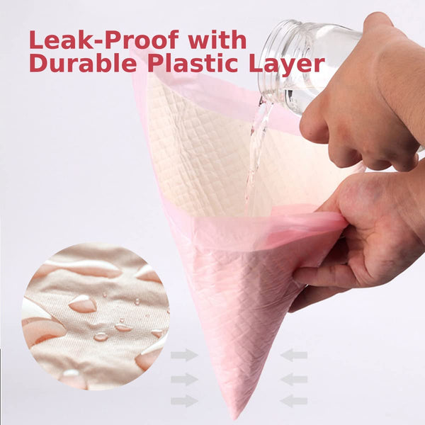 Dubkart Pet sanitary 40pcs Pet Pee Pads (Pink)