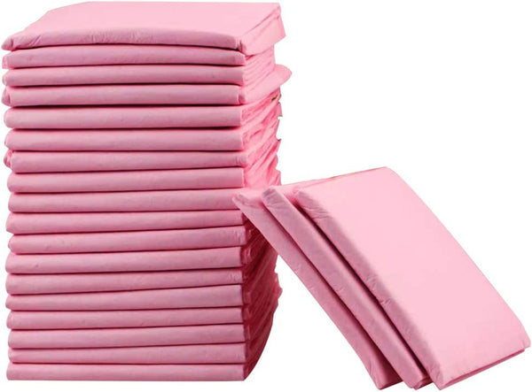 Dubkart Pet sanitary 40pcs Pet Pee Pads (Pink)
