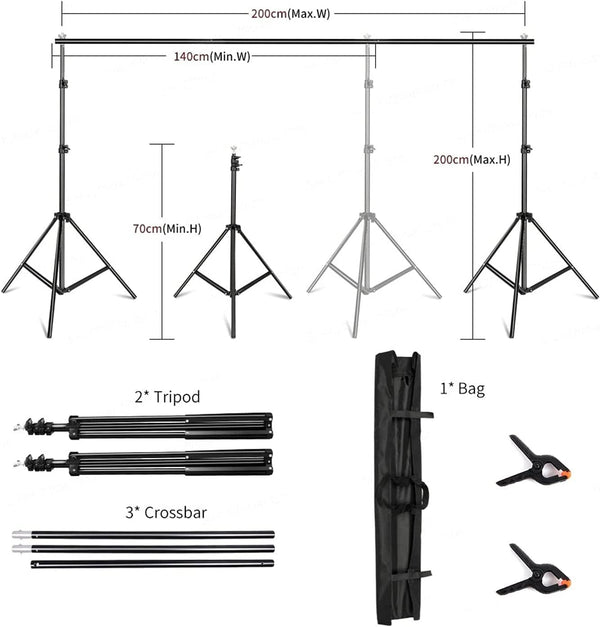 Dubkart Photo Studio Party Backdrop Background Stand with Case
