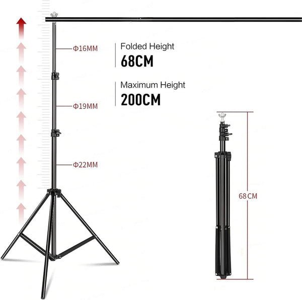 Dubkart Photo Studio Party Backdrop Background Stand with Case