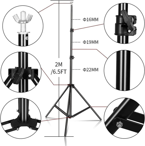 Dubkart Photo Studio Party Backdrop Background Stand with Case