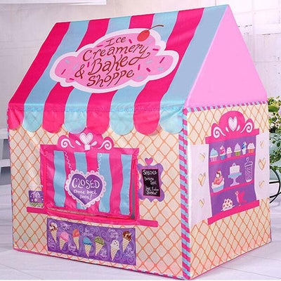 Dubkart Play Tents Ice Cream Shop Princess House Play Tent