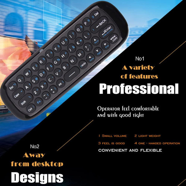 Dubkart Remote Controls Wechip 2.4G Smart TV Wireless Keyboard Remote Control Mouse