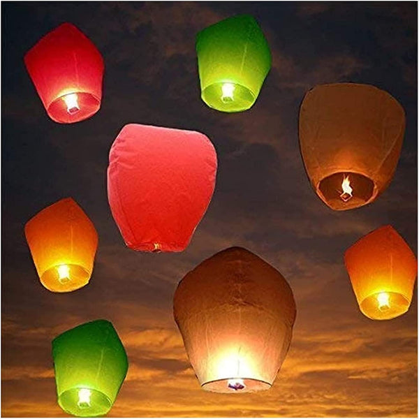 DubKart Sky Fire Candles Balloons Chinese Lanterns