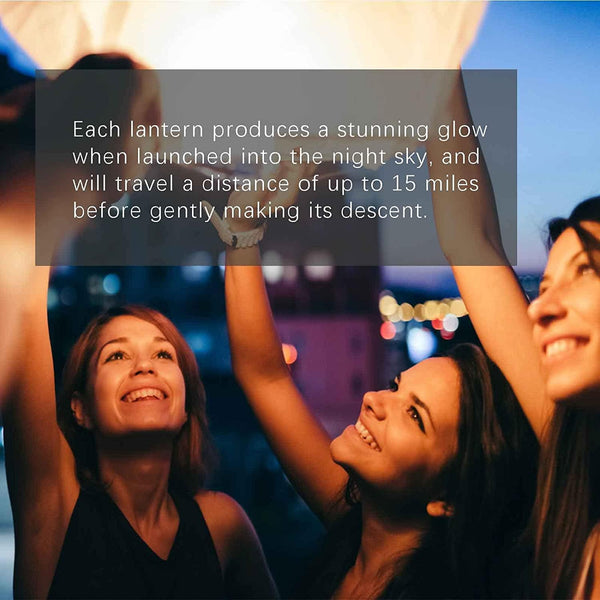 DubKart Sky Fire Candles Balloons Chinese Lanterns