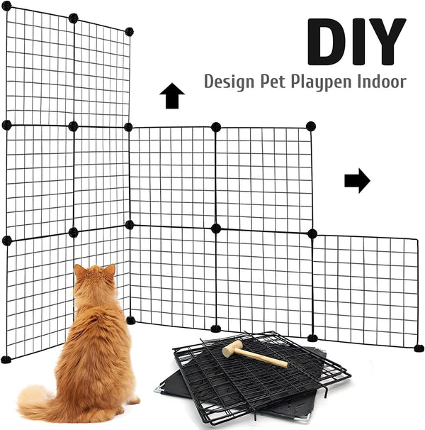 Dubkart Small Pet Cat Dog Cage Playpen Kennel