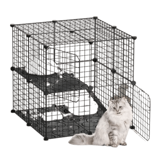 Dubkart Small Pet Cat Dog Cage Playpen Kennel