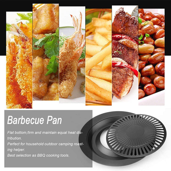 Dubkart Smokeless Indoor Barbeque Non-Stick Grill Pan