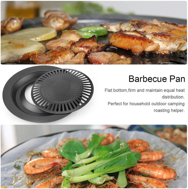 Dubkart Smokeless Indoor Barbeque Non-Stick Grill Pan