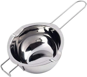 Dubkart Stainless Steel Chocolate Melting Pot Butter Melting SSZ176 (Silver)