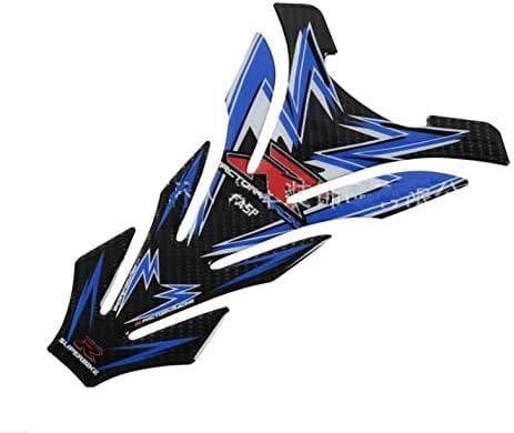 DubKart Suzuki GSX-R Motorcycle Bike Fuel Tank Pad Sticker 3D Decal