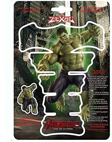 DubKart The Hulk Motorcycle Bike Fuel Tank Pad Sticker 3D Decal