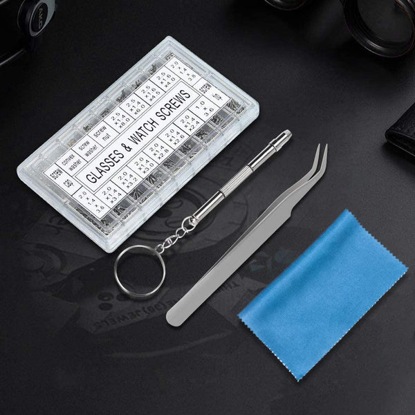 Dubkart Tools and home improvement 1000 PCS Eye Sun Glass Watch Repair Tool Kit