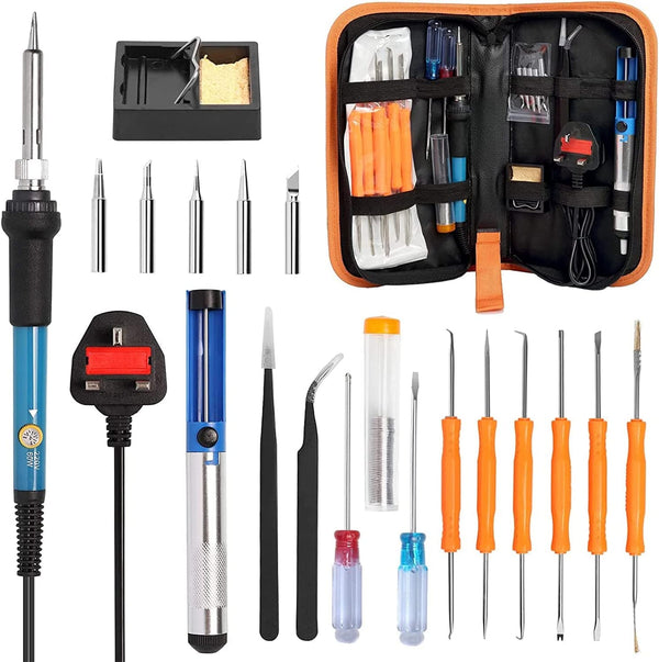 Dubkart Tools and home improvement 20in1 Electric Soldering Iron Tool Kit With Case