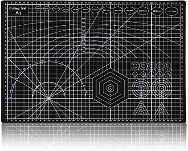 Dubkart Tools and home improvement A3 Size Self Healing Rotary Cutter Cutting Mat Paper Fabric 45x30cm