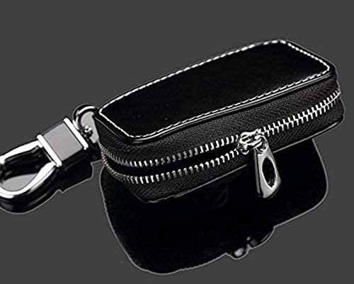 Dubkart Toyota Car Key Remote Black Leather Case Coin Holder