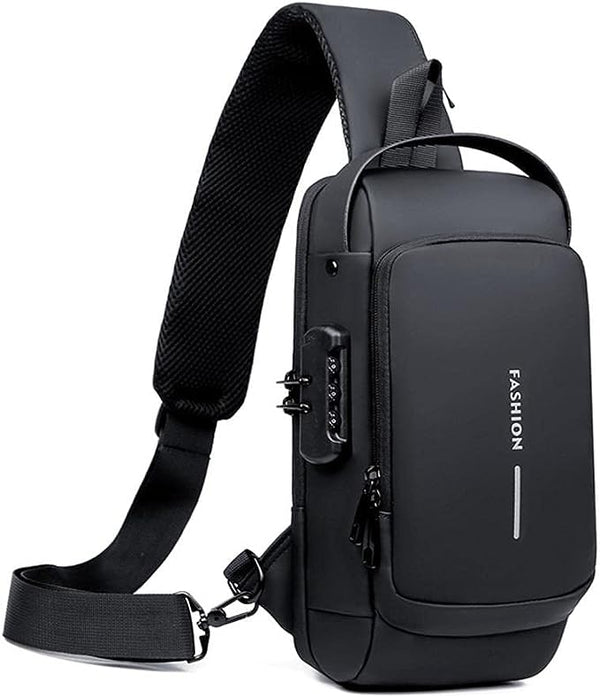 Dubkart Wallets Anti Theft Crossbody Sling Bag with USB Charging Port