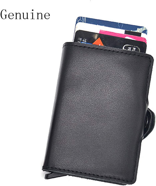 Dubkart Wallets Double Layer RFID Blocking Credit Card Holder Money Wallet