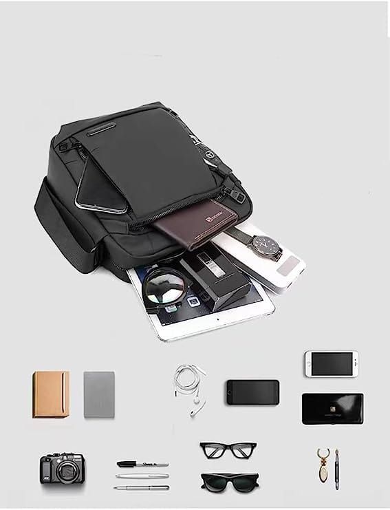 Dubkart Wallets Men Sling Crossbody Shoulder Bag Purse With Adjustable Strap