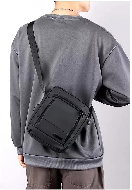 Dubkart Wallets Men Sling Crossbody Shoulder Bag Purse With Adjustable Strap