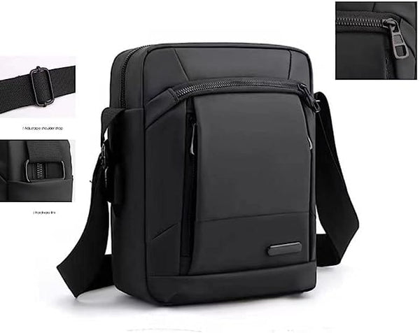 Dubkart Wallets Men Sling Crossbody Shoulder Bag Purse With Adjustable Strap