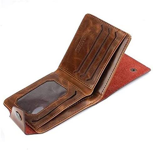 Dubkart Wallets Mens 501 Bifold Retro Wallet Card Money Holder
