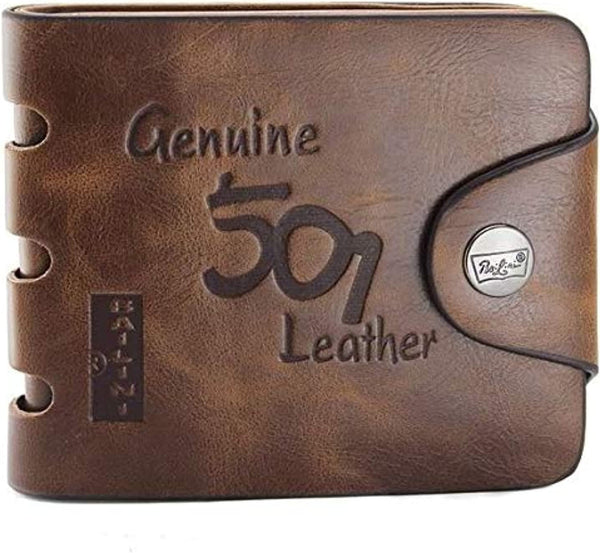 Dubkart Wallets Mens 501 Bifold Retro Wallet Card Money Holder