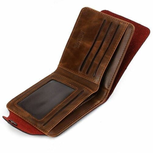 Dubkart Wallets Mens 501 Bifold Retro Wallet Card Money Holder