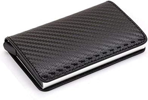 Dubkart Wallets RFID Blocking Slim Credit Card Holder Wallet (Black)