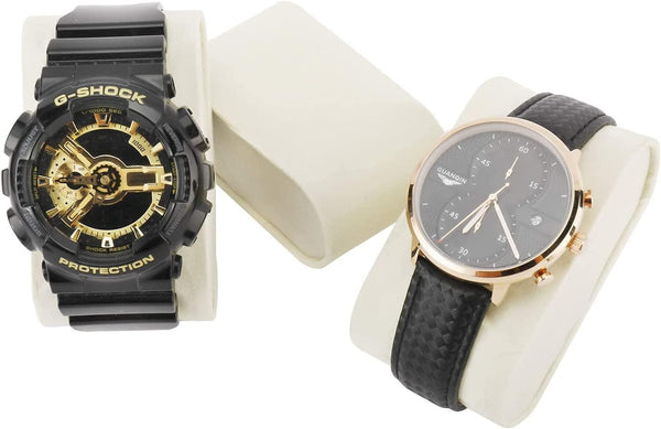 Dubkart Watch accessories Watch Organizer Box 10 Slots Lockable Case Glass Lid Display