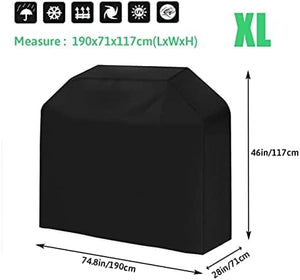 Dubkart Waterproof Anti Dust Barbeque Grill Protective Case Cover