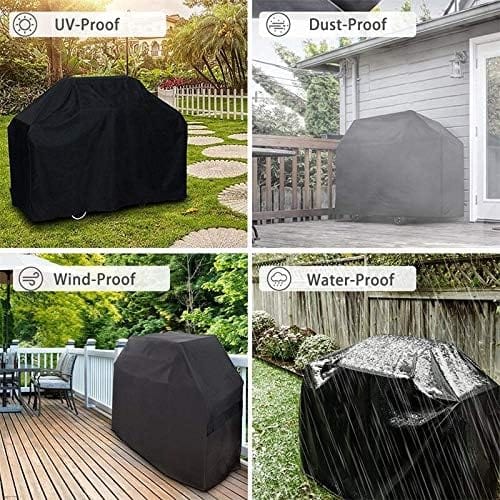 Dubkart Waterproof Anti Dust Barbeque Grill Protective Case Cover