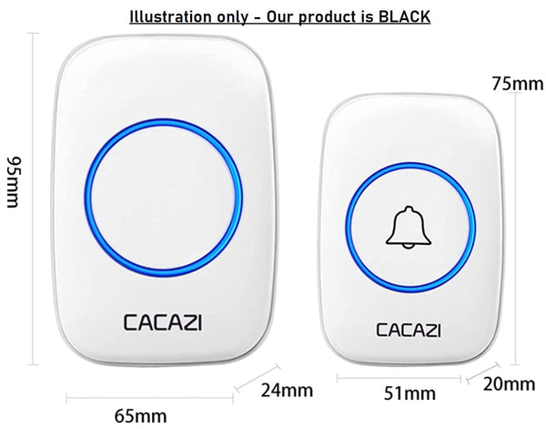 Dubkart Wireless Easy Installation Electric Doorbell