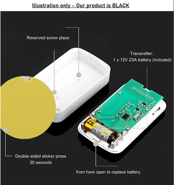 Dubkart Wireless Easy Installation Electric Doorbell
