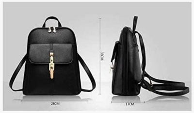 DubKart Women's Casual Travel Shoulder Backpack Bag European American Style